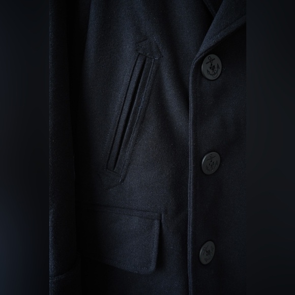 Men’s Mutual Weave Pea Coat - Picture 5 of 7